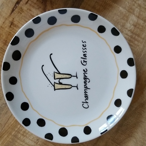 Vintage Boston Warehouse Cocktail Glasses Appetizer Plates - Picture 2 of 15